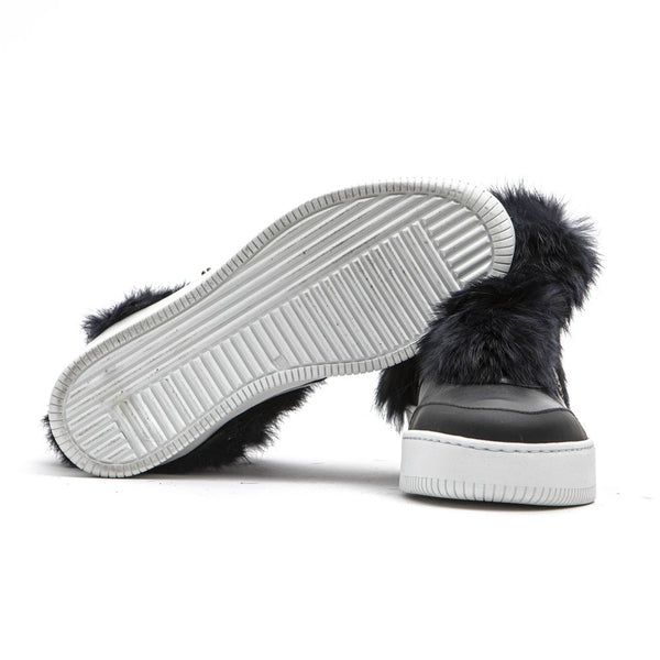 Mr&Mrs Italy Blue Cotton Women Sneaker