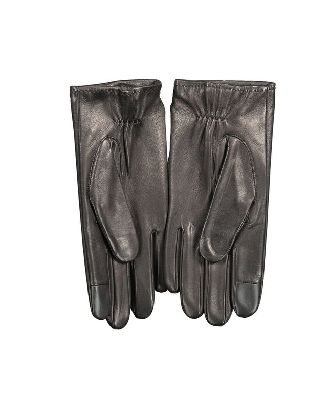 Tommy Hilfiger Black Leather Glove