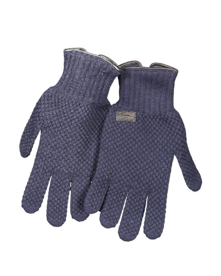 Harmont & Blaine Blue Wool Glove
