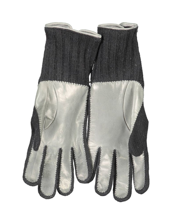 Harmont & Blaine Black Wool Glove