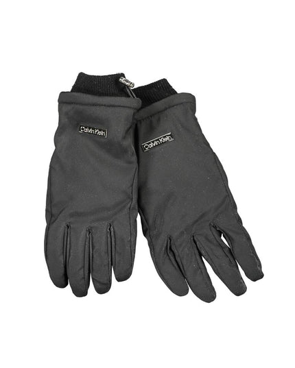 Calvin Klein Black Polyester Glove