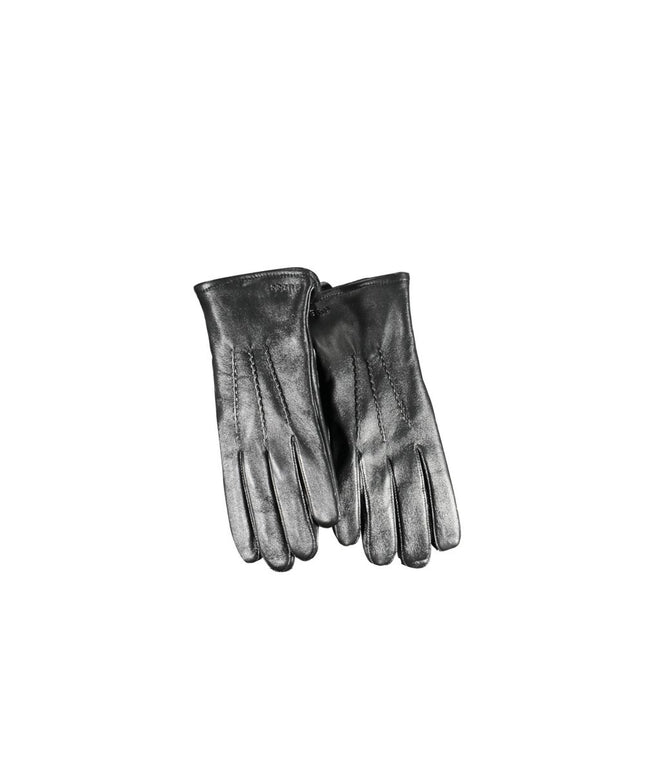 Guess Jeans Black Leather Glove