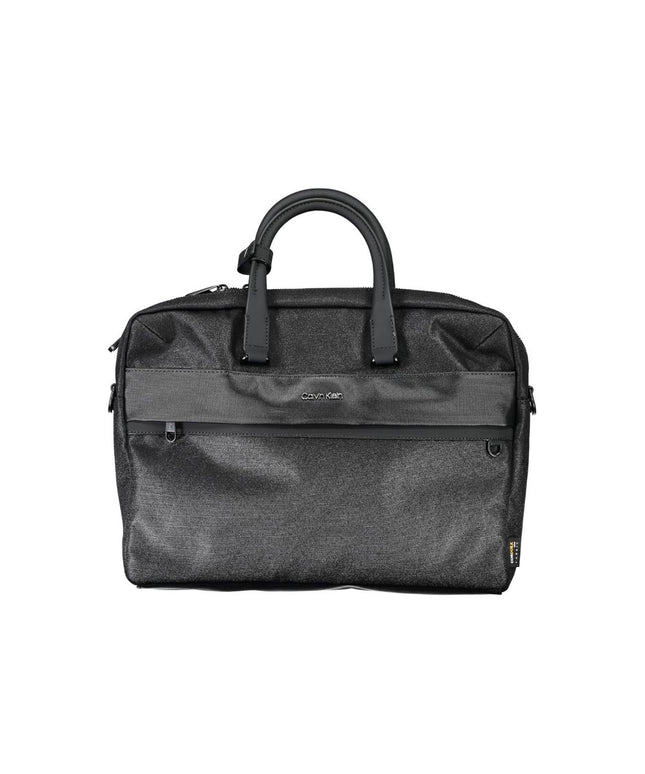 Calvin Klein Black Polyester Handbag