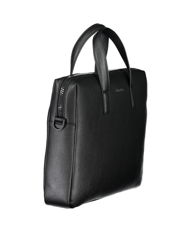 Calvin Klein Black Polyester Handbag