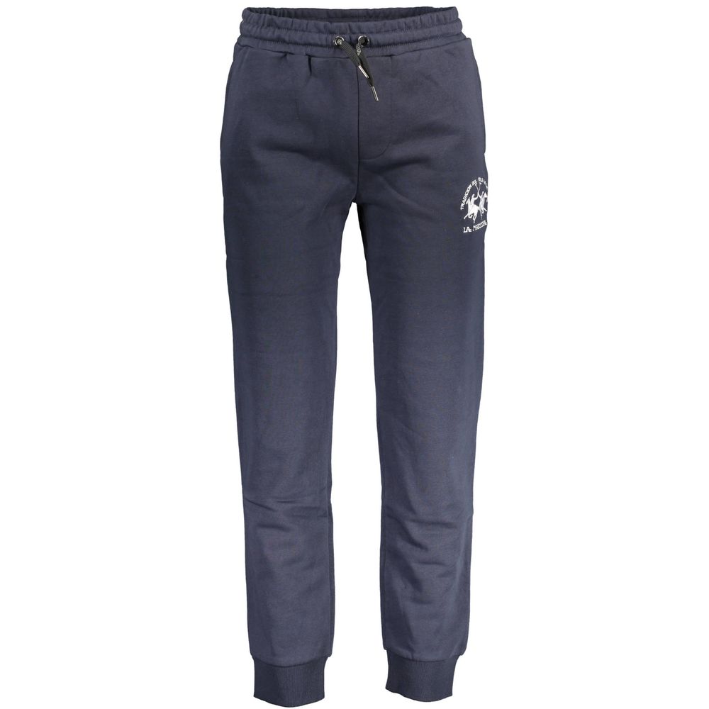 La Martina Blue Cotton Pant