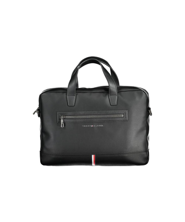 Tommy Hilfiger Black Polyethylene Handbag