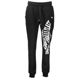 Cavalli Class Black Cotton Pant