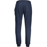 Cavalli Class Blue Cotton Pant