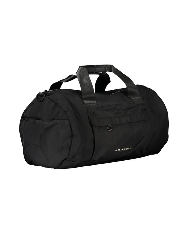 Tommy Hilfiger Black Polyester Handbag