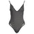 Karl Lagerfeld Black Elastane Swimwear