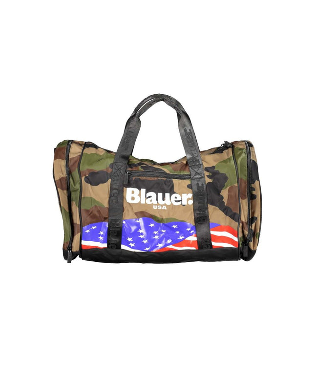 Blauer Brown Polyester Handbag
