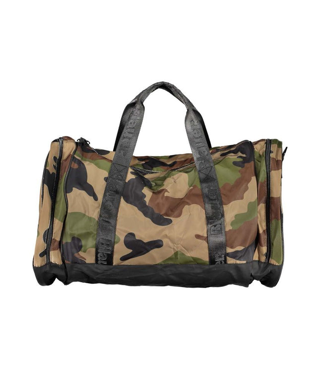 Blauer Brown Polyester Handbag