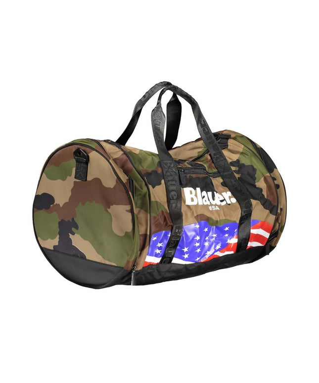 Blauer Brown Polyester Handbag
