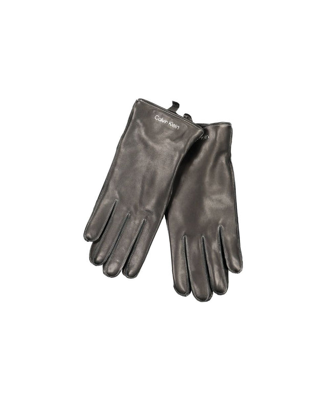 Calvin Klein Black Wool Glove