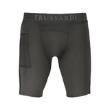 Trussardi Trussardi Black Polyester Pant (Italian Size MEN: S, nan: nan, nan: nan)
