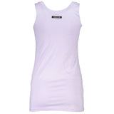 Cavalli Class Purple Cotton Tank Top