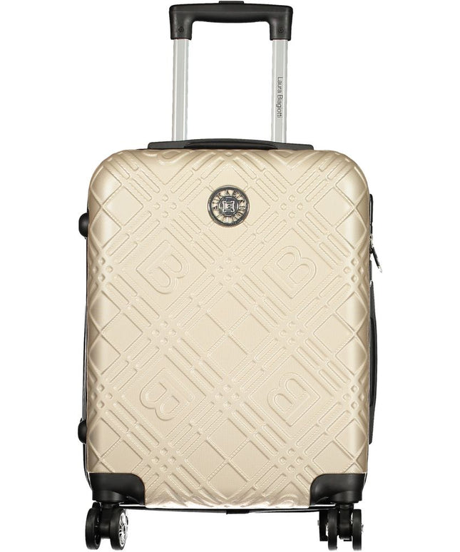 Laura Biagiotti Gold Polyethylene Luggage And Travel