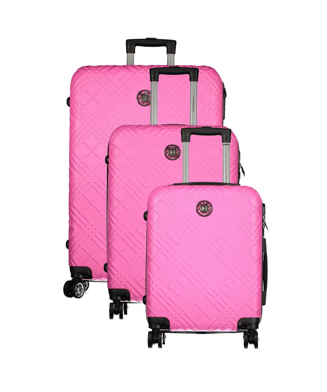 Laura Biagiotti Pink Polyethylene Luggage And Travel