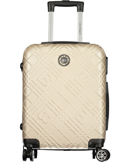 Laura Biagiotti Gold Polyethylene Luggage And Travel
