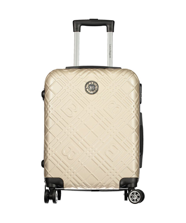 Laura Biagiotti Gold Polyethylene Luggage And Travel