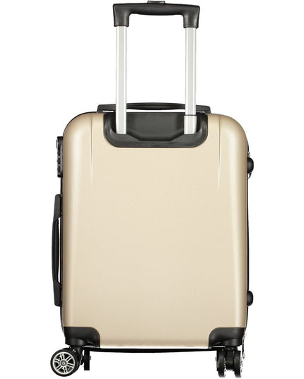 Laura Biagiotti Gold Polyethylene Luggage And Travel