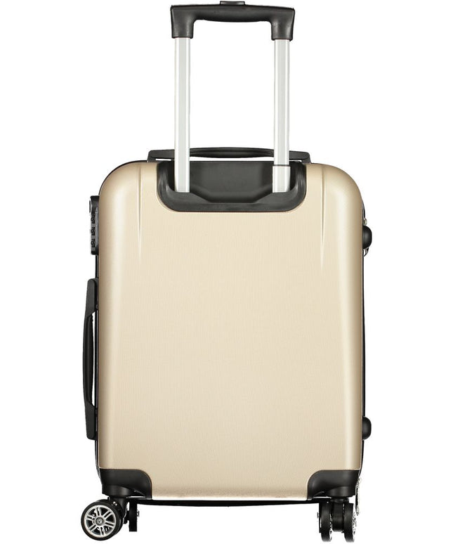 Laura Biagiotti Gold Polyethylene Luggage And Travel