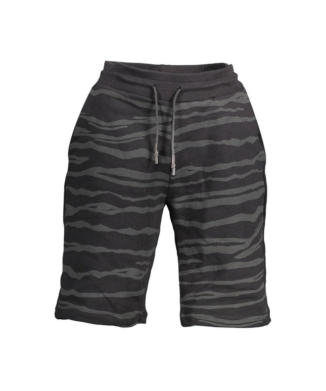 Cavalli Class Black Cotton Pant