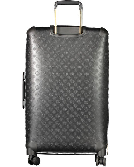 Guess Jeans Black Polyethylene Luggage And Travel