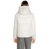 Cleré Cream Polyester Jackets & Coat