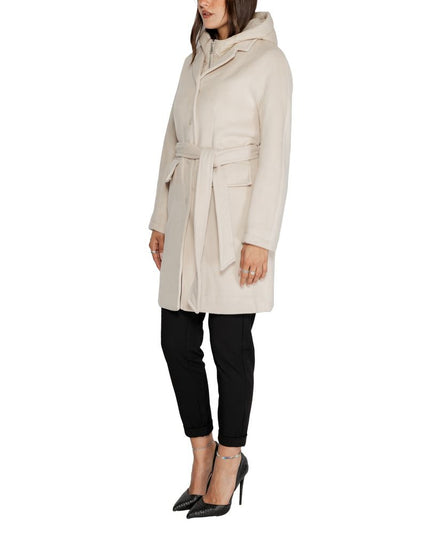 Cleré Beige Polyester Coat