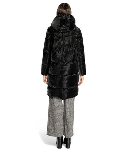Cleré Black Polyester Jackets & Coat