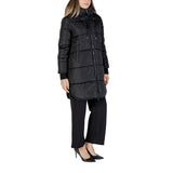 Cleré Black Polyester Jackets & Coat