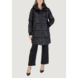 Cleré Black Polyester Jackets & Coat