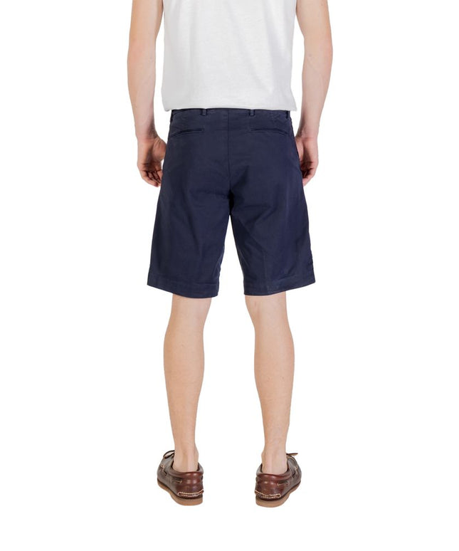 Borghese Blue Cotton Bermuda