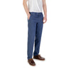 Borghese Blue Cotton Skinny Pant