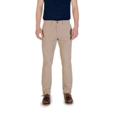 Borghese Beige Cotton Skinny Pant