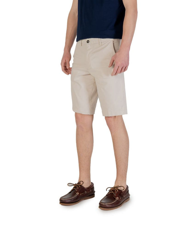 Borghese Bicolor Cotton Bermuda