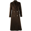 Made in Italy Brown Wool Coat