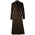Made in Italy Brown Wool Coat