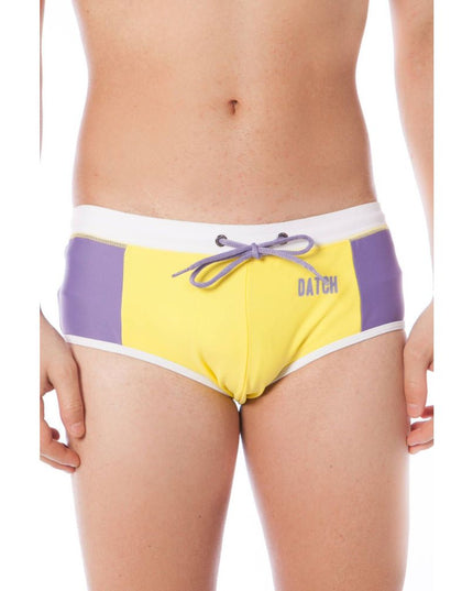 Datch Yellow Elastane Swimwear