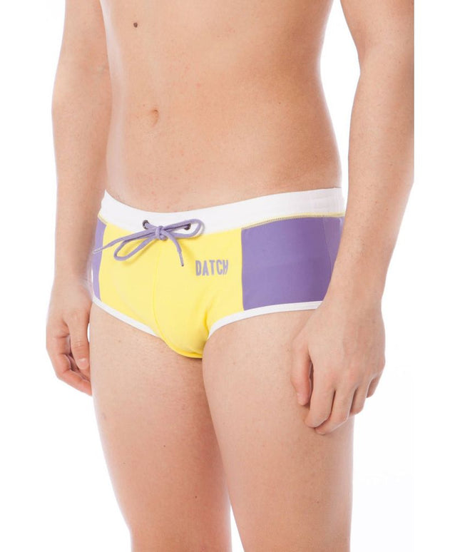 Datch Yellow Elastane Swimwear