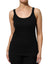 Dolce & Gabbana Black Cotton Sleeveless Women Tank Top