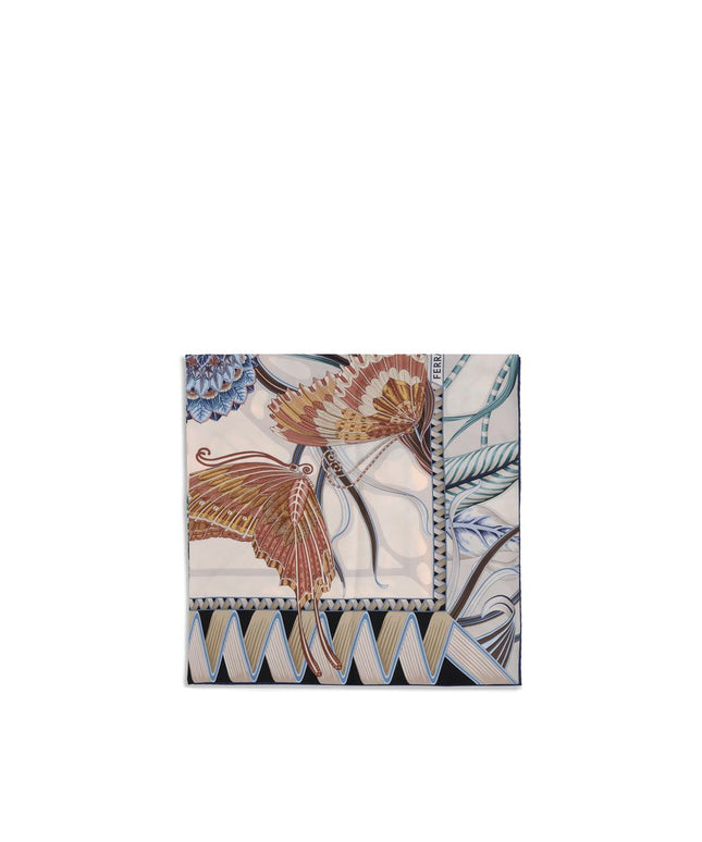 Ferragamo Giada print silk Scarf