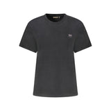 Napapijri Black Cotton T-Shirt