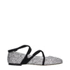Jimmy Choo Gray Plastic Ballet Flats