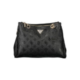 Guess Jeans Black Polyethylene Handbag