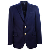 Made in Italy Made in Italy Blue Wool Men's Blazer (Italian Size MEN: IT48 | M, nan: nan, nan: nan)