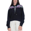 County of Milan Black Cotton Hoody
