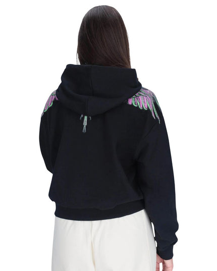 County of Milan Black Cotton Hoody