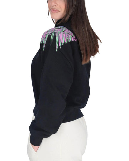 County of Milan Black Cotton Hoody